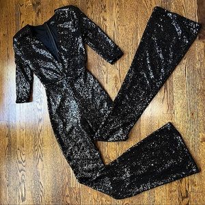 Nadine Merabi sequin jumpsuit